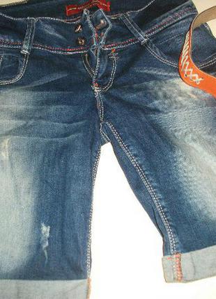 Шорты джинсовые, джинс