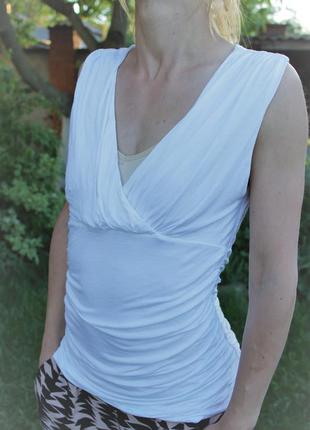 Стильна стречева блуза 38 розмір