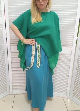 Лляний Костюм оверсайз італія люкс якість