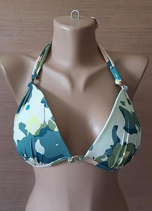 💖🌊💜 стильный верх купальника маскировочный принт