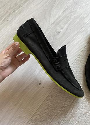 Натуральные нарядные туфли zara