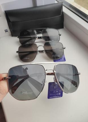Фирменные мужские солнцезащитные очки thom richard polarized6 фото
