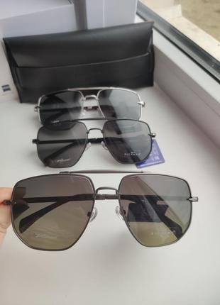Фирменные мужские солнцезащитные очки thom richard polarized5 фото