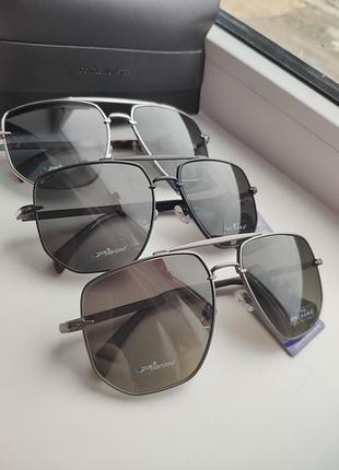Фирменные мужские солнцезащитные очки thom richard polarized