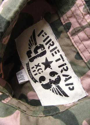 Рубашка с коротким рукавом милитари армейская камуфляж тенниска firetrap2 фото
