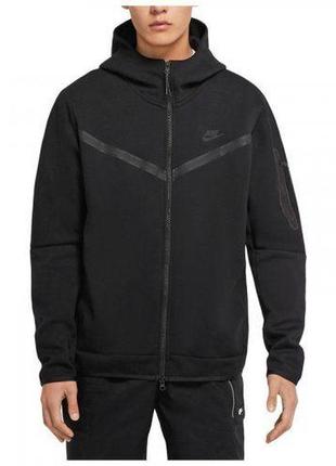 Бомбер мужской nike tech fleece hoodie (cu4489-010) 2xl