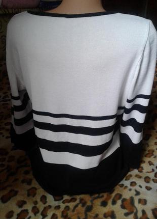 Джемпер-кофта-футболка-блуза  стразы stizzoli италия 46р4 фото