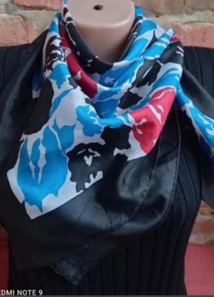 Шовковий шарф. шовковий хустку.