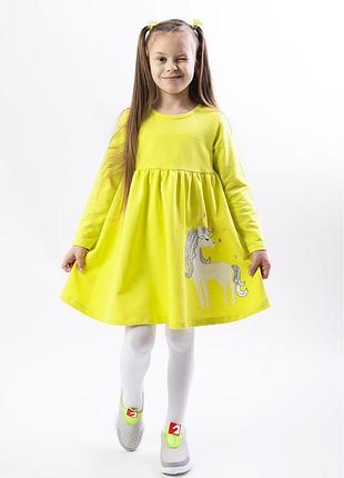 Сукня для дівчаток, салатова 2