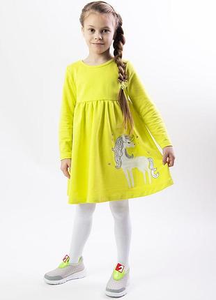 Сукня для дівчаток, салатова 3
