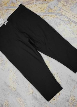 Брюки штаны новые черные базовые стрейчевые тянутся xl1 фото