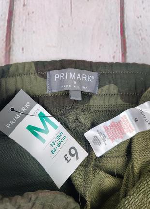 Мужские байковые камуфляжные шорты primark3 фото