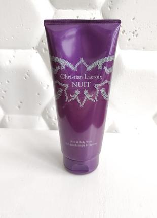 Шампунь, гель для душу чоловічої ейвон christian lacroix nuit avon