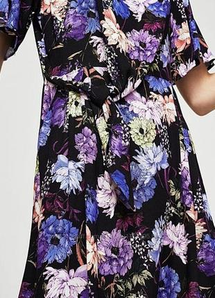 Платье в цветы от mango 4