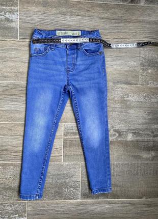 Джинсы skinny denim co на 4-5 лет(110 см)2 фото