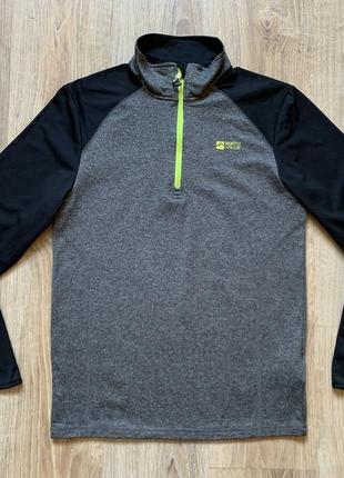 Мужская спортивная термо кофта с высоким горлом rodeo