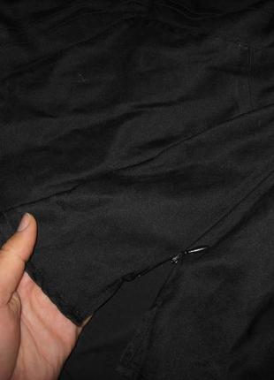 12 м 40 черная классическая шелковая блуза на бретельках 55% шелк4 фото