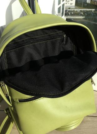 Фисташковый рюкзак, портфель3 фото