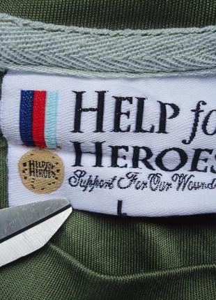 Футболка  милитари help for heroes британия олива (s-м)3 фото