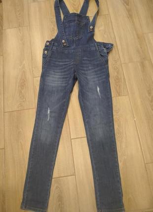 Комбінезон джинсовий