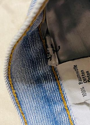 Голубые джинсовые шорты в стиле levis 2