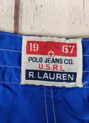 Пляжные мужские плавательные шорты ralph laurent polo jeans4 фото