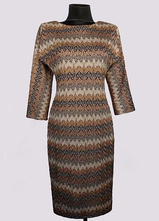 Суперцена. стильное платье зигзаги. новое, р. 44-46