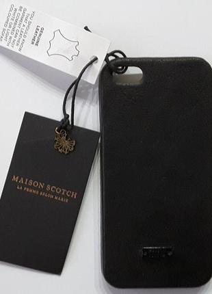 Суперкожаный чехол, накладка iphone 5 /5s,  maison scotch, нидерланды1 фото