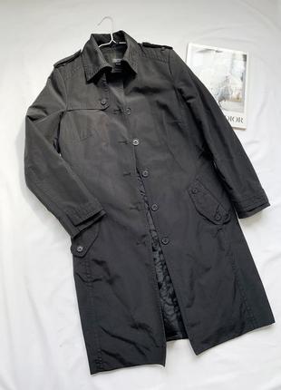 Плащ, тренч, чорний, еспріт, esprit 2