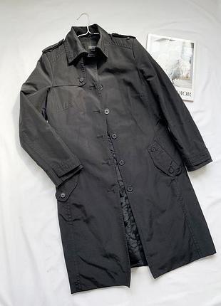 Плащ, тренч, чорний, еспріт, esprit 5