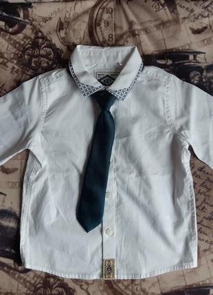 Рубашка с галстуком1 фото