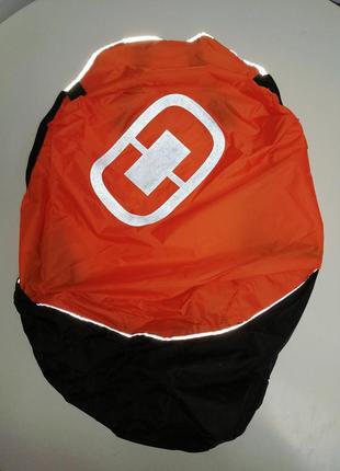 Чохол для рюкзака ogio no drag mach raincover 17" orange3 фото