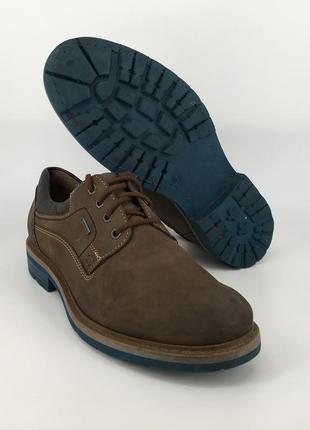 Мужские кожаные ботинки туфли fretz 44 швейцария ecco geox gore-tex оригинал