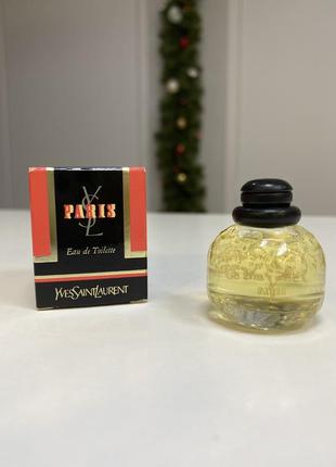 Рідкість/оригінал мініатюра ysl - paris/7,5 мл.