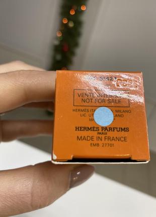 Вінтаж/оригінал мініатюра hermes - eau de cologne/7,5 мл.3 фото