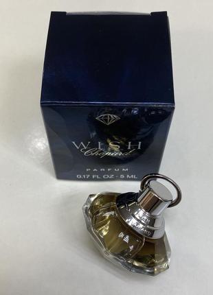 Вінтаж/оригінал мініатюра chopard - wish parfum/5 мл.5 фото