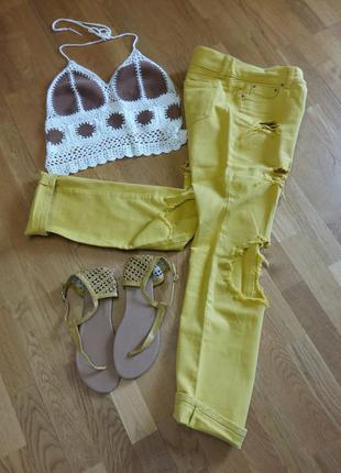 Круті рвані джинси бойфренди від united colors of benetton 29 (12)