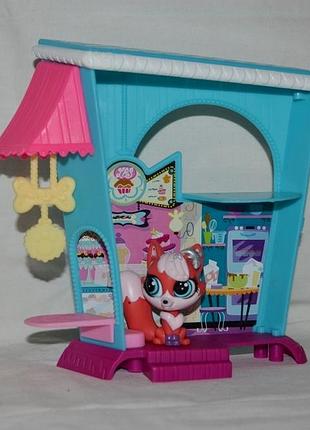 Домик- зоомагазин для зверушек littlest pet shop пет шоп lps