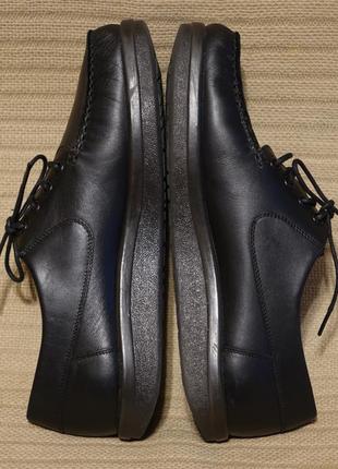 Великолепные закрытые черные кожаные ортопедические туфли bär германия 5 1/2 р.8 фото