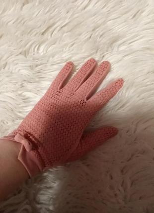 Перчатки ажурні, вінтажні