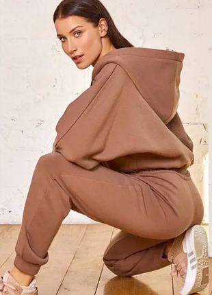 Комбинезон трикотаж на флисе женский s- m  razg3591-313rве