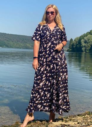 Натуральные ткани длинное платье 👗 в пол сарафан туречки