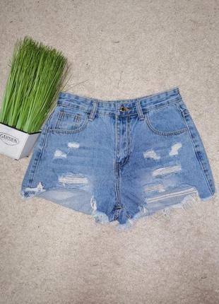 Джинсовые шортики от shein 3