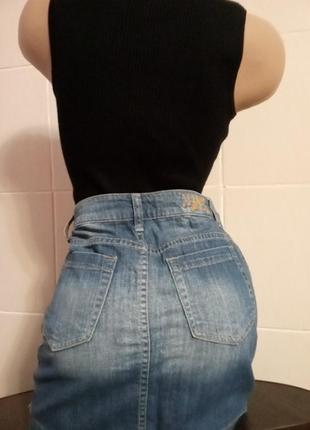 Спідниця джинсова / юбка джинсовая2 фото