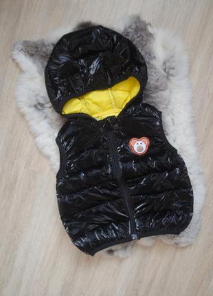 Балонова жилетка з вушками на замку