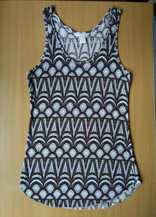 Триктажная майка h&m uk 8 йде на р. 44-46 s-m