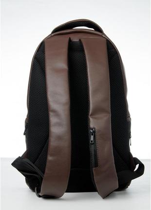 Чоловічий рюкзак коричневий7 фото