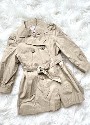 Плащ тренч на дівчинку