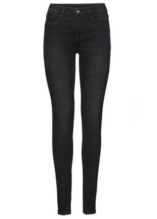 Esmara, женские джинсы skinny fit чёрного цвета, р. 402 фото