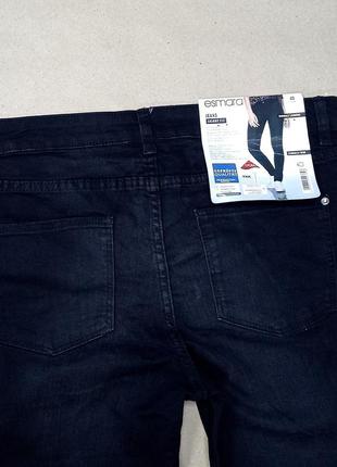 Esmara, женские джинсы skinny fit чёрного цвета, р. 408 фото
